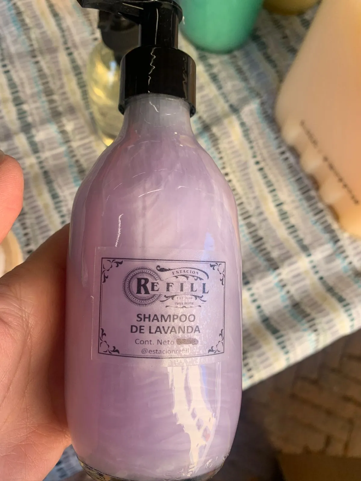 Shampoo capilar Lavanda